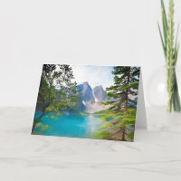 Lac moraine et la vallée de Dix crêtes