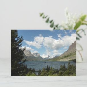 Carte Lac Saint Mary II dans le parc national de Glacier