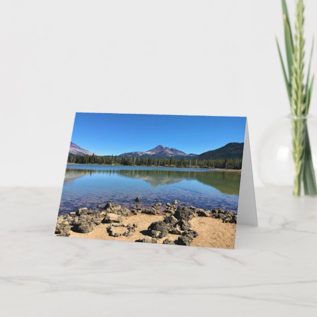 Carte Lac Sparks, OR (Devant)