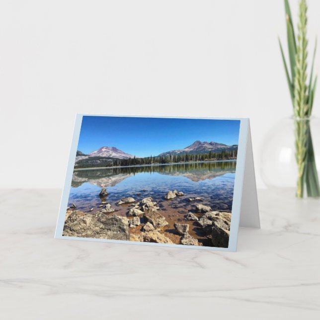 Carte Lac Sparks, Oregon (Devant)