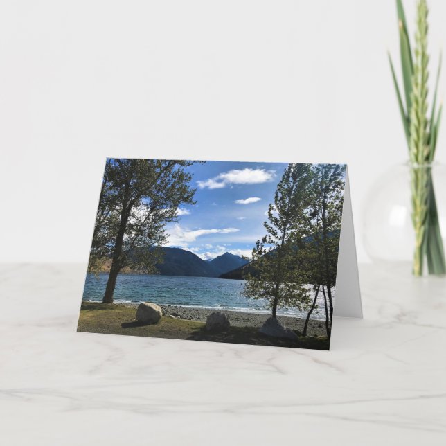 Carte Lac Wallowa (Devant)