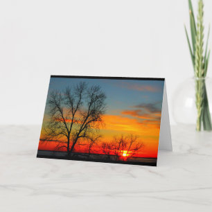 Carte Lac Winnebago Coucher De Soleil Penser À Vous