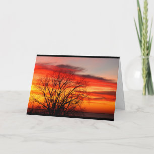 Carte Lac Winnebago Coucher De Soleil Penser À Vous