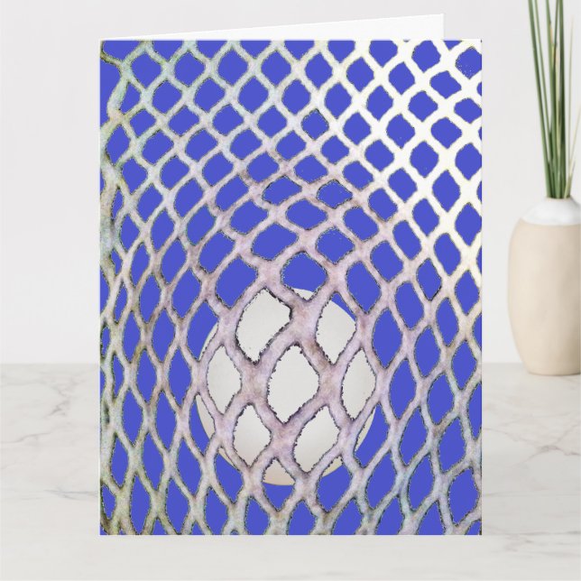 Carte Lacrosse Birthday (Devant)