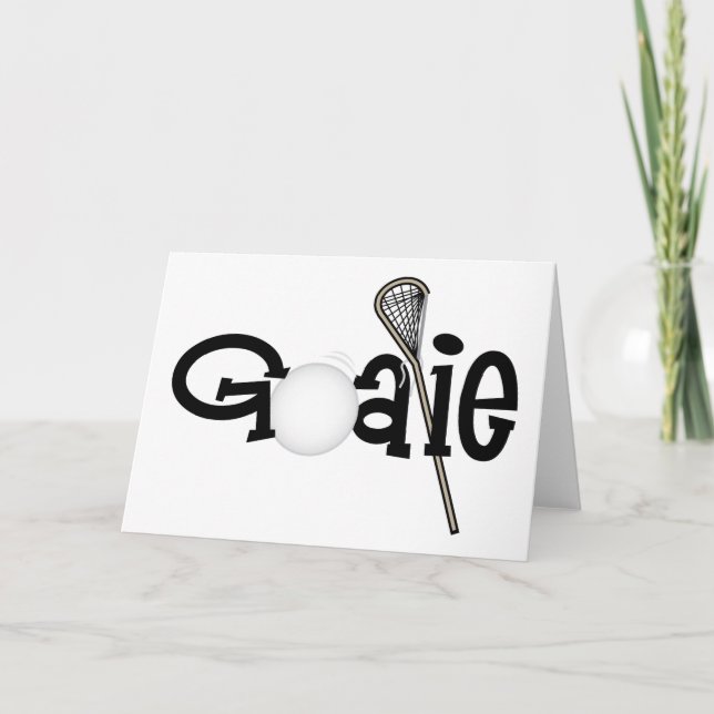 Carte Lacrosse Goalie (Devant)