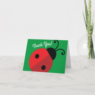 Carte Lady Bug Cute Kid's Ladybug Birthday Party