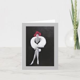 Carte Lady/Note Classique