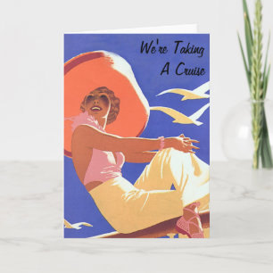 Carte Lady On a Cruise