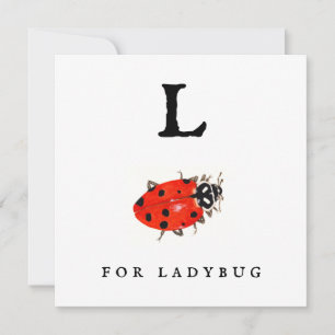 Carte Ladybug