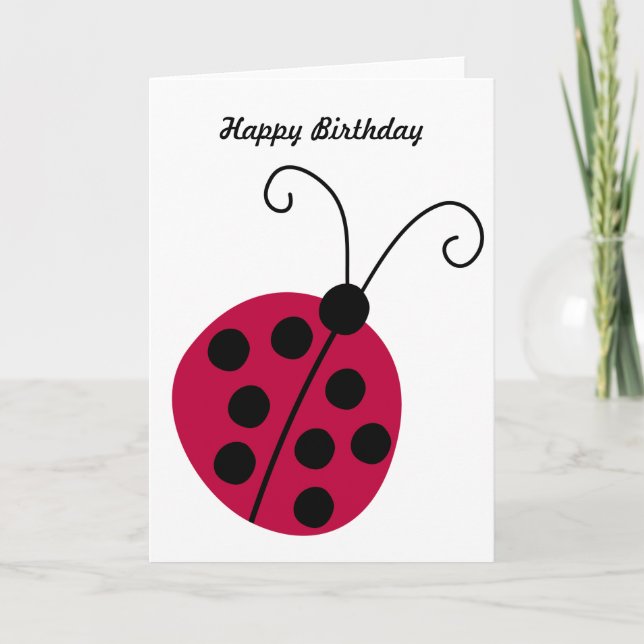 Carte Ladybug (Devant)