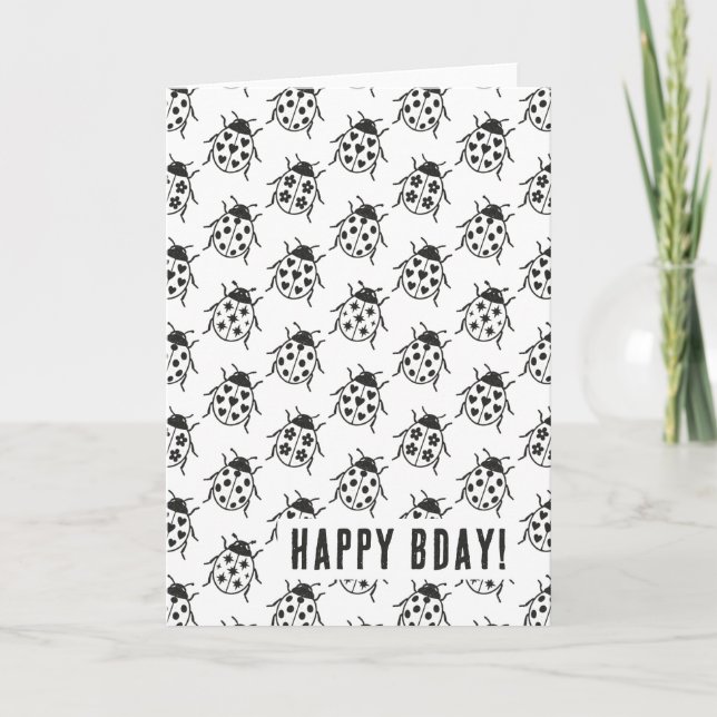 Carte Ladybugs (Devant)
