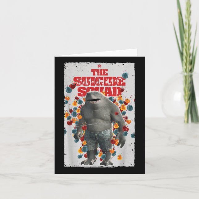 Carte L'affiche de l'équipe Suicide King Shark (Devant)