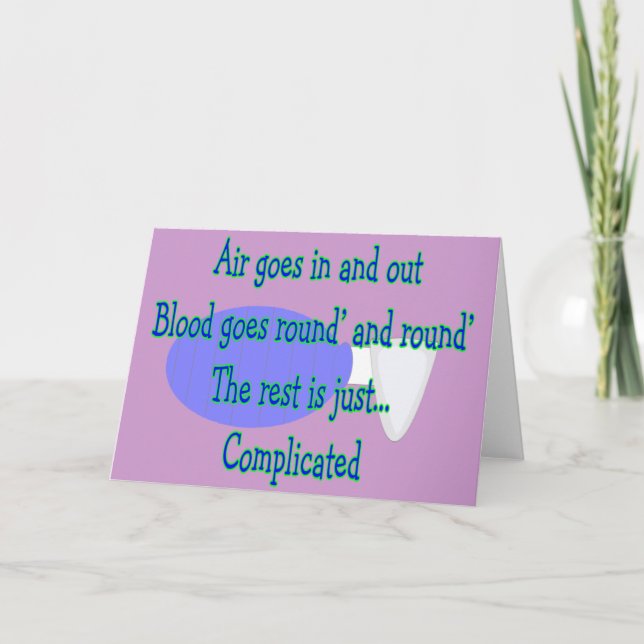 Carte L'air va et sort...Le reste est compliqué (Devant)