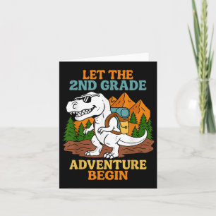 Carte Laissez L'Aventure De 2E Année Commencer À L'École