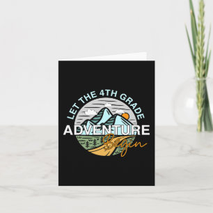 Carte Laissez L'Aventure De 4E Année Commencer À S'Amuse