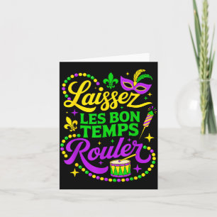 Carte Laissez Les Bon Temps Rouler Illustration