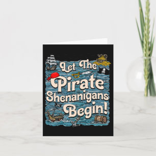 Carte Laissons Les Shenanigans Pirates Commencer Le Shen