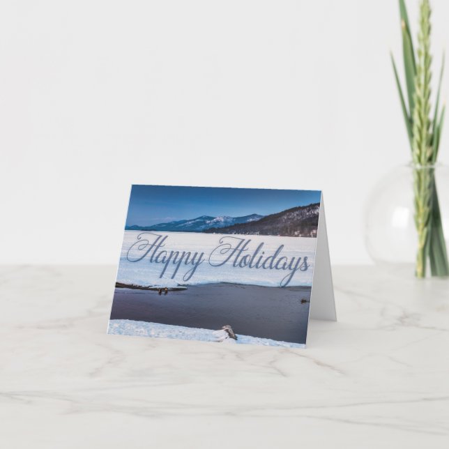 Carte Lake George Holiday Card Series 2 (Devant)