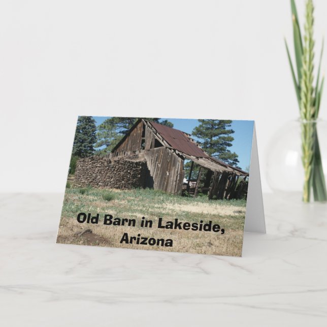 Carte LakesideBarn, vieille grange dans Lakeside, (Devant)