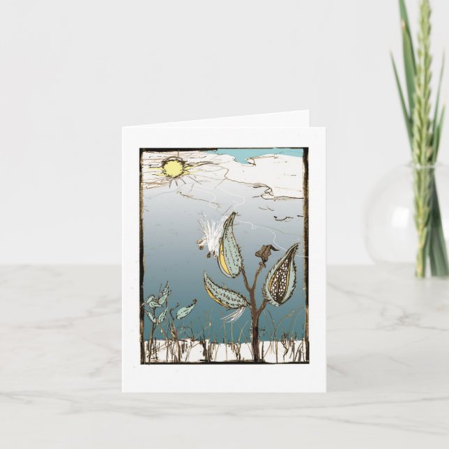 Carte L'algue en hiver (Devant)