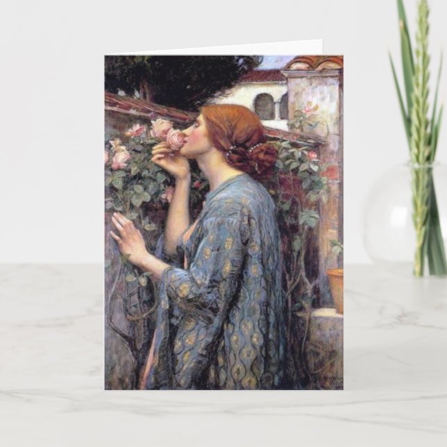 Carte L'âme du rose, aka de mon doux a monté (Devant)
