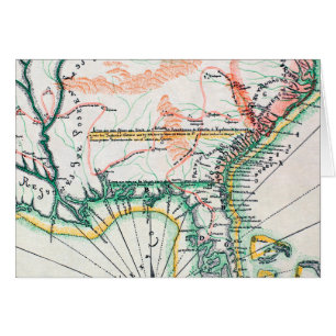 Carte : L'Amérique du Nord, 1742