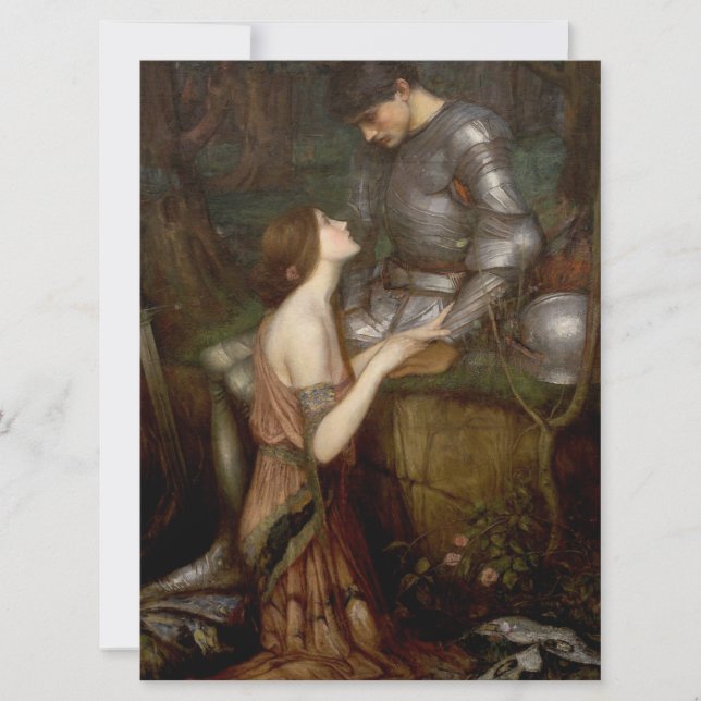 Carte Lamia and the Soldier (par John William Waterhouse (Devant)