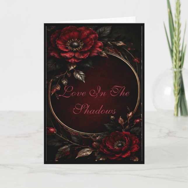Carte L'Amour Dans Les Ombres (Devant)