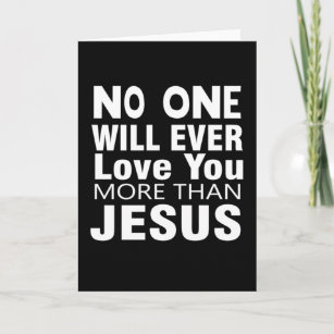 Carte L'Amour de Jésus