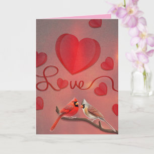 Carte L'amour de la Saint-Valentin