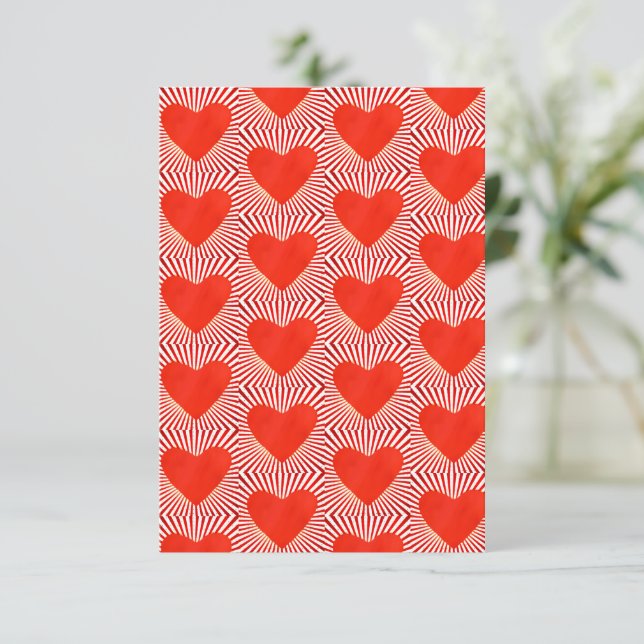 Carte L'amour éclate (Debout devant)