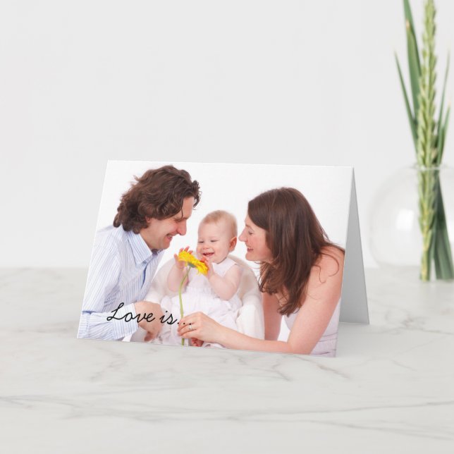 Carte L'amour est (Devant)