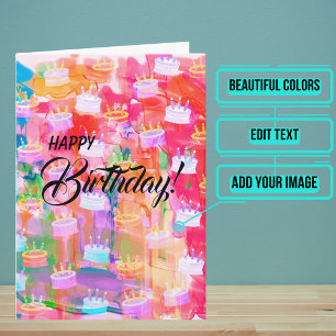 Carte L'amour est comme la Dernière pièce de gâteau Anni