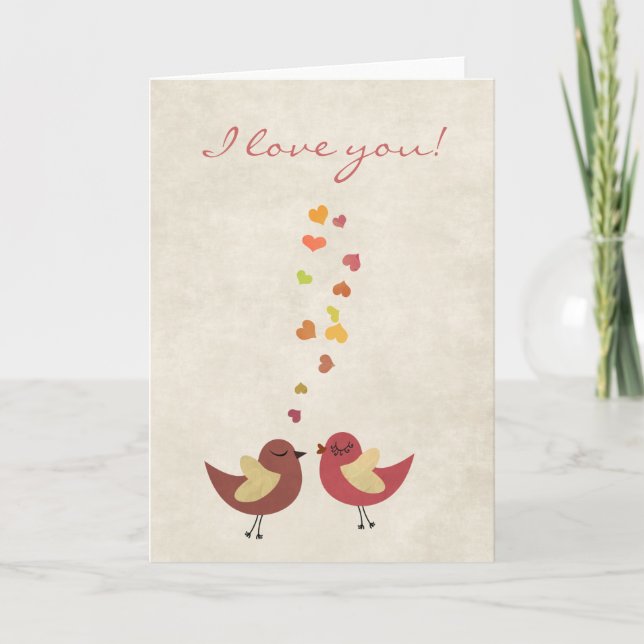 Carte L'amour est dans l'air (Devant)