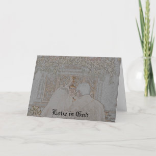 Carte L'amour est Dieu II