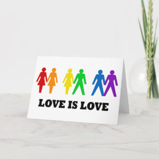 Carte L'amour est l'amour
