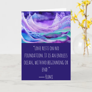 Carte L'Amour Est Un Art numérique Océanique Sans Fin