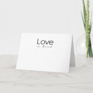 Carte L'amour est une écriture chrétienne L'amour est pa