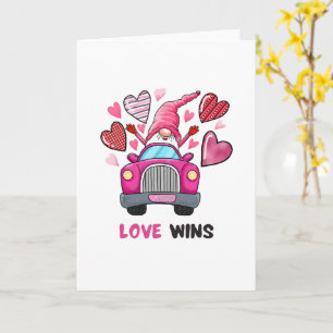 Carte L'amour gagne Inspirant Romantique