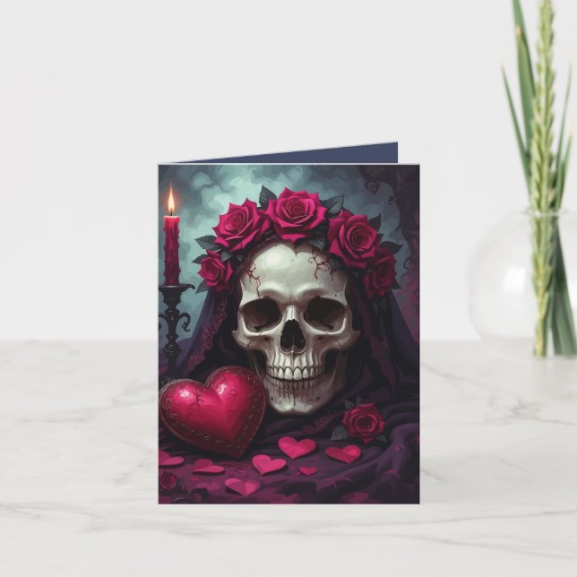 Carte L'amour ne meurt jamais (Devant)