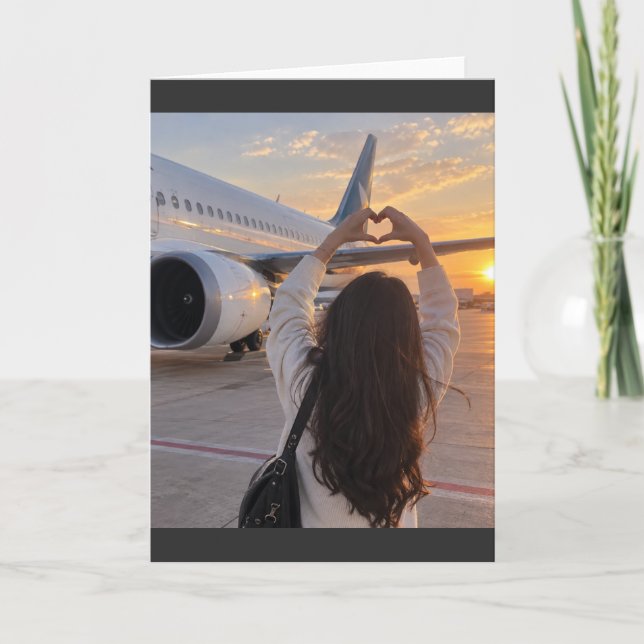 Carte L'amour prend son envol (Devant)