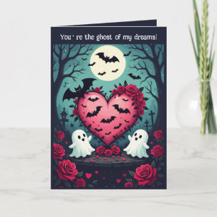 Carte L'amour qui est un peu hanté