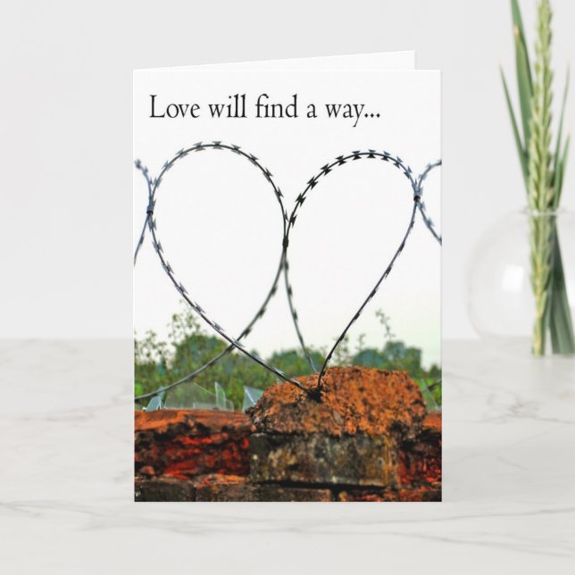 Carte L'amour trouvera un moyen (Devant)