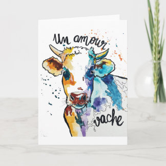 Carte L'amour vache