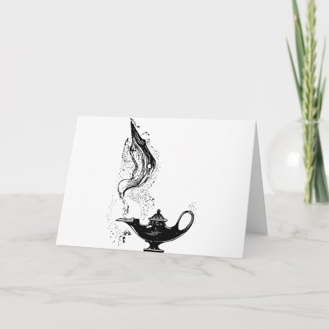 Carte Lampe magique (Devant)