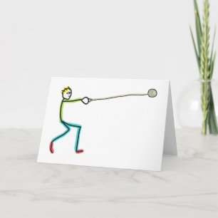 Carte Lancer du marteau Stickman