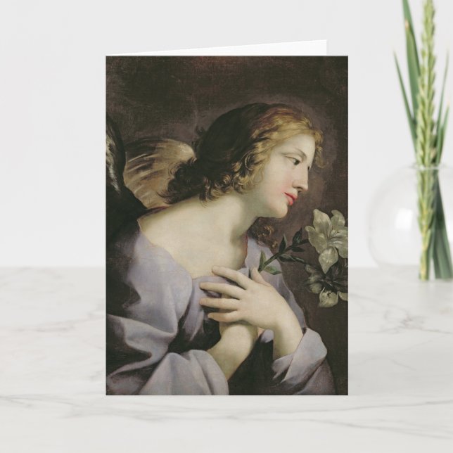 Carte L'ange de l'annonce, c.1650 (Devant)