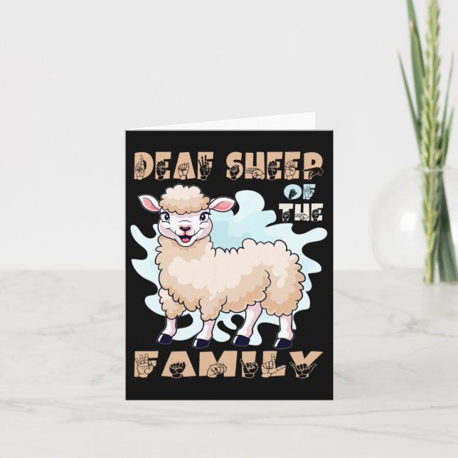 Carte Langue des signes Gestes de la main Langue des sig (Devant)