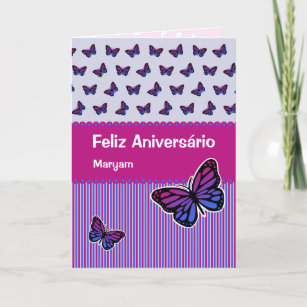 Invitations Faire Part Cartes Anniversaire Portugais Zazzle Fr