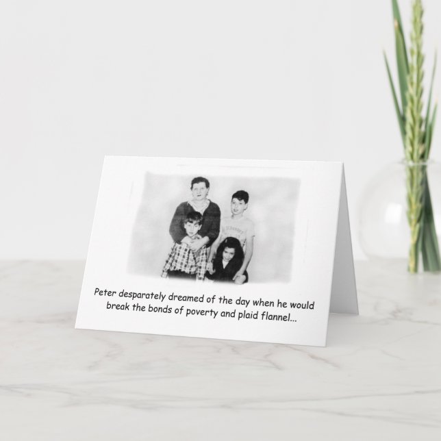 Carte L'Anniversaire de Pete (Devant)